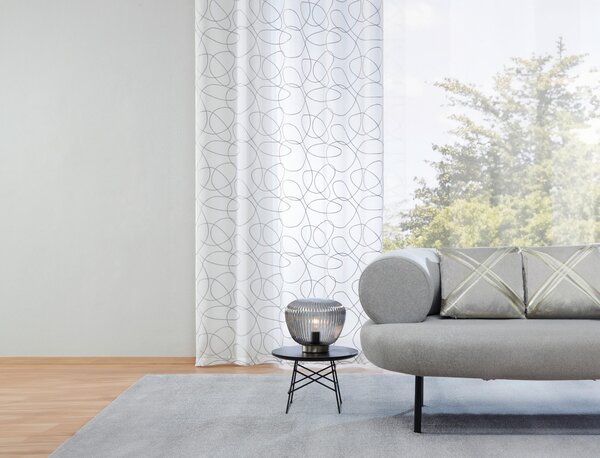 HOTOVÝ ZÁVES, priehľadné, 135/245 cm Esposa - Záclony & závesy