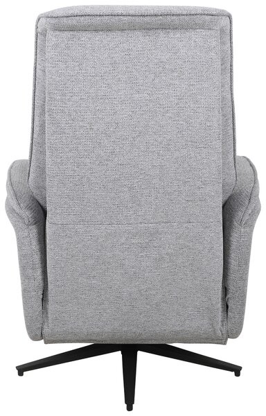 RELAXAČNÉ KRESLO, kov, textil, sivá Cantus - Kreslá