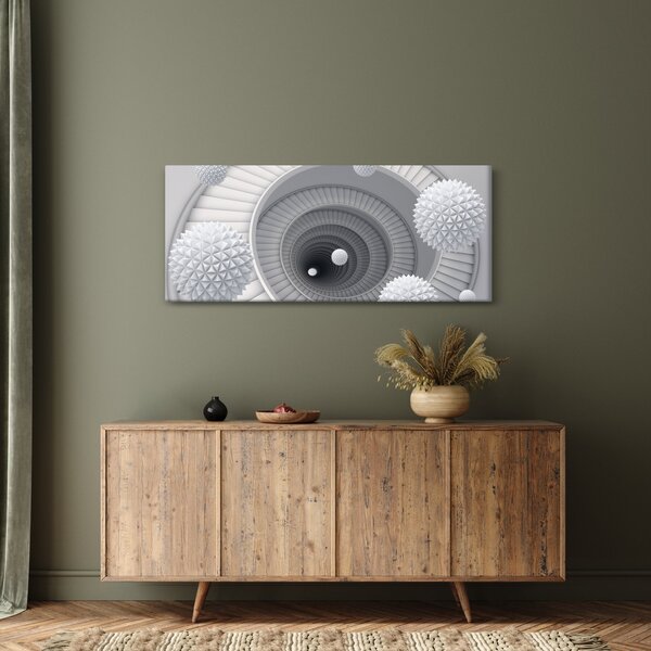 Obraz 3D abstrakcie (120x50 cm)