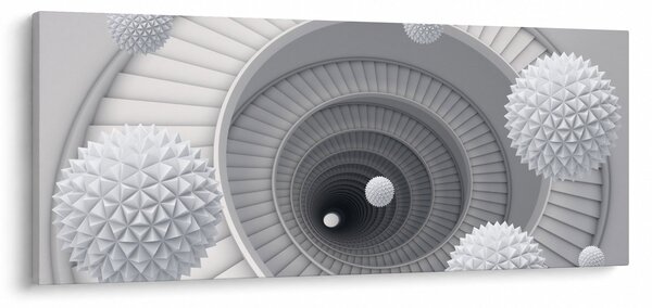 Obraz 3D abstrakcie (120x50 cm)