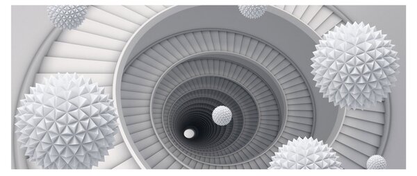 Obraz 3D abstrakcie (120x50 cm)