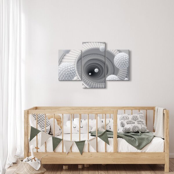 Obraz 3D abstrakcie (90x60 cm)