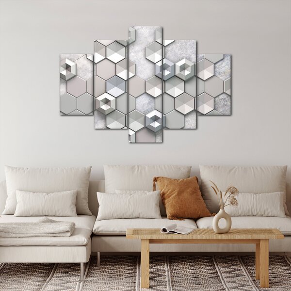 Obraz 3D abstrakcie (150x105 cm)