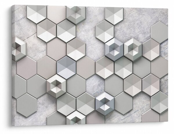 Obraz 3D abstrakcie (70x50 cm)