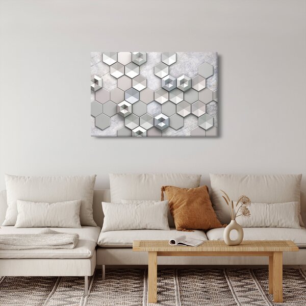 Obraz 3D abstrakcie (90x60 cm)