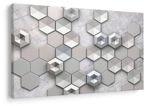 Obraz 3D abstrakcie (90x60 cm)