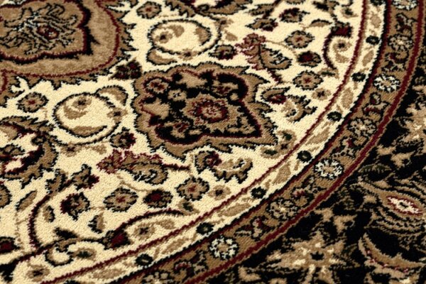 Koberec ROYAL ADR kruh vzor 521 karamel