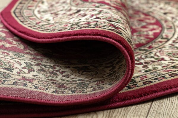 Koberec ROYAL ADR kruh vzor 1745 bordo