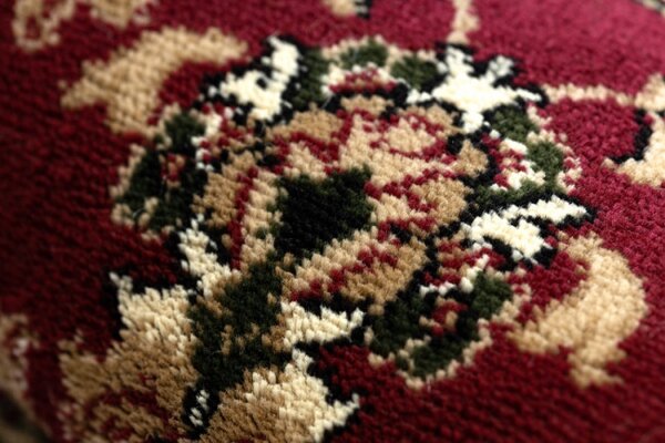 Koberec ROYAL ADR kruh vzor 1745 bordo