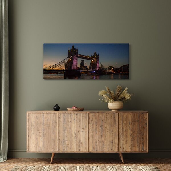 Obraz - Tower bridge (120x50 cm)