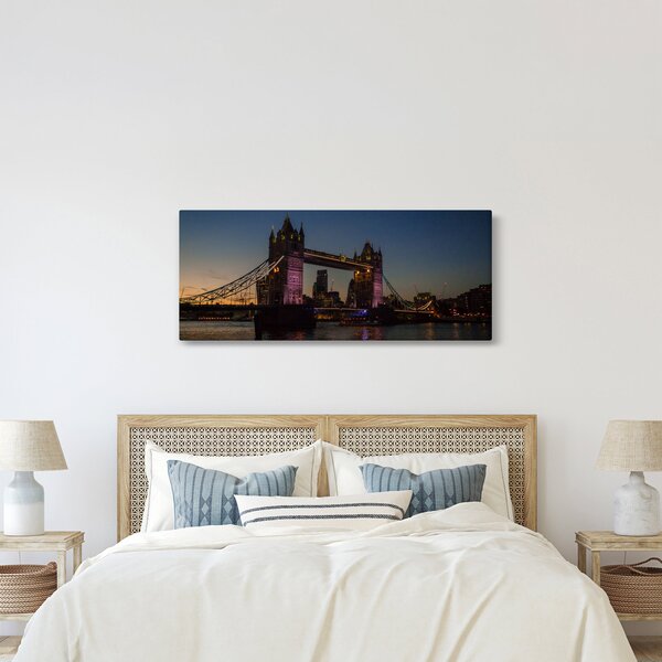 Obraz - Tower bridge (120x50 cm)