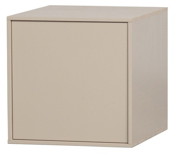 Krémová modulárna skriňa z borovicového dreva 50x50 cm Daily – vtwonen