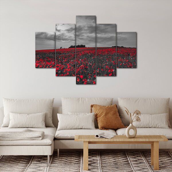 Obraz vlčích makov (150x105 cm)