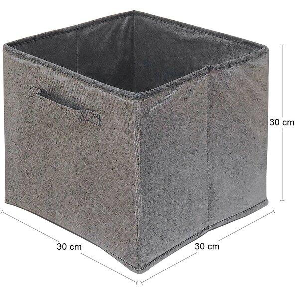 Skladací úložný box Catamo - sivá