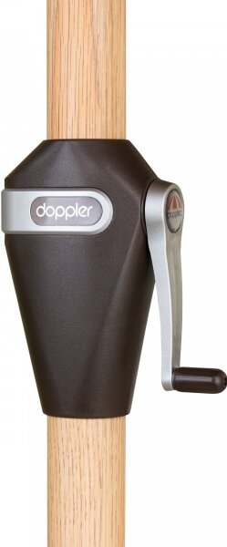 Doppler ALU WOOD záhradný slnečník 350 cm béžový Doppler