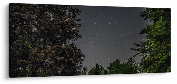 Obraz nočnej oblohy (120x50 cm)