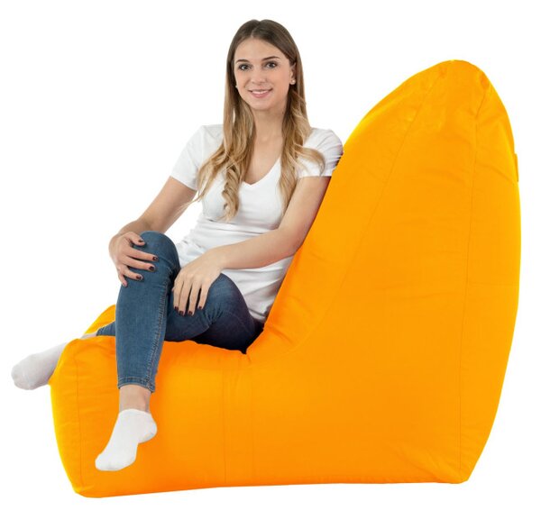 Moderné kreslo DISTINTO oranžové (OUTDOOR)