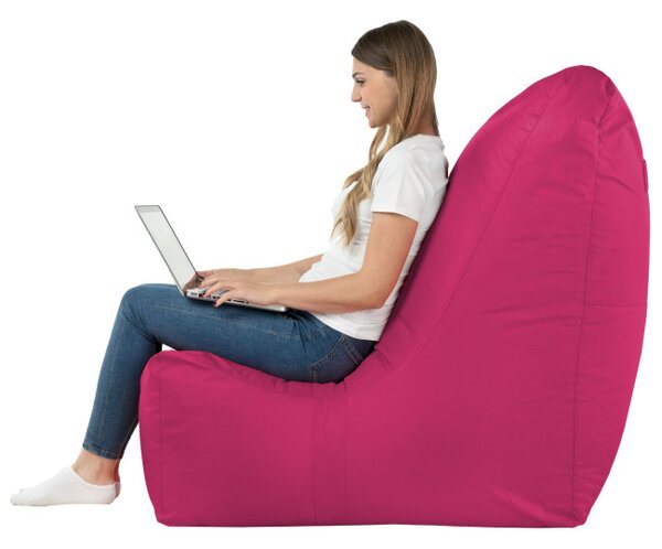 Moderné kreslo DISTINTO fuchsiové (OUTDOOR)