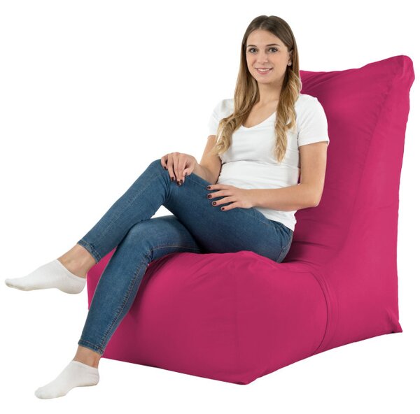 Moderné kreslo DISTINTO fuchsiové (OUTDOOR)