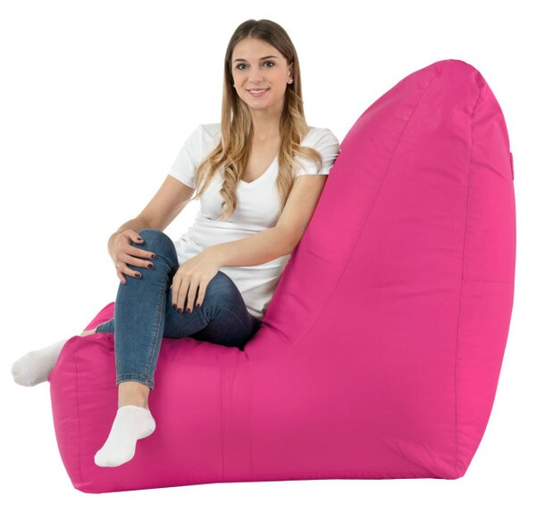 Moderné kreslo DISTINTO ružové (OUTDOOR)