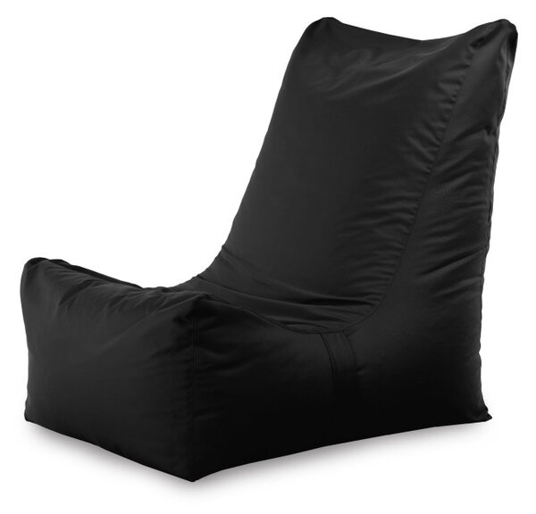 Moderné kreslo DISTINTO čierné (OUTDOOR)