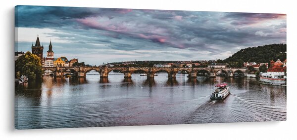 Obraz Vltavy (120x50 cm)