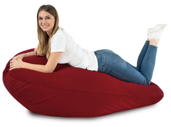 Sedací vak DROP XXL červený