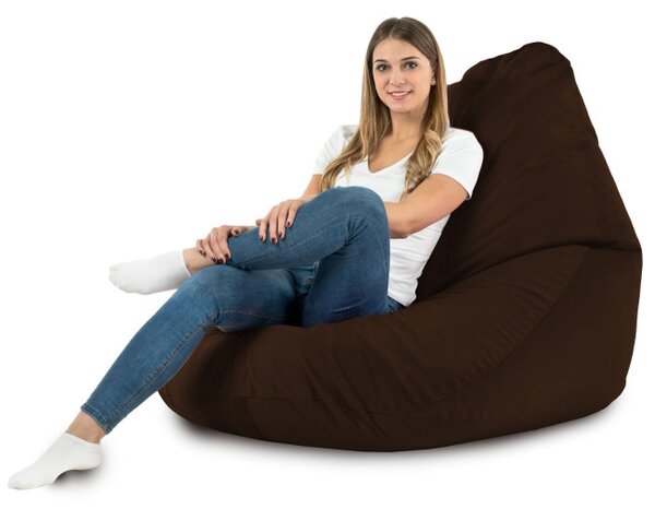 Sedací vak DROP XXL hnedý