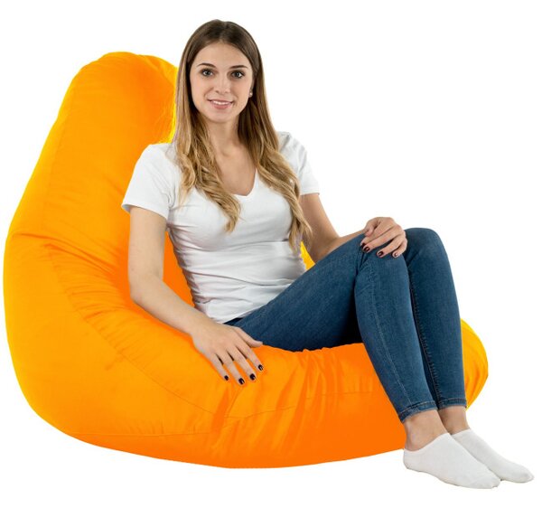 Sedací vak DROP XXL pomarančový OUTDOOR