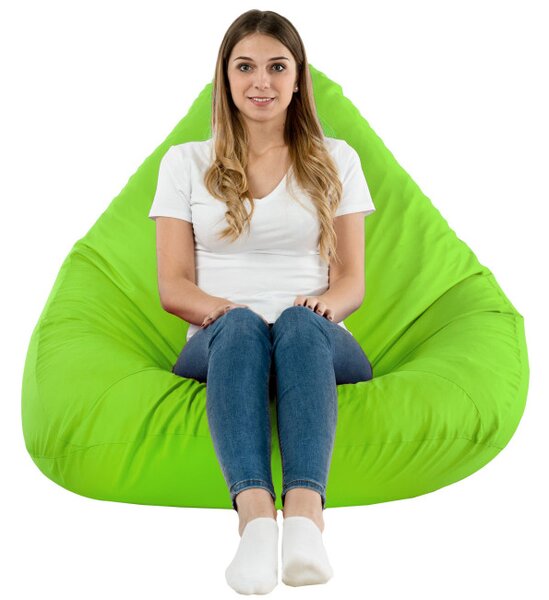 Sedací vak DROP XXL limetka OUTDOOR