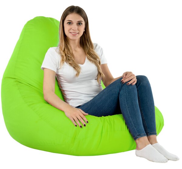 Sedací vak DROP XXL limetka OUTDOOR