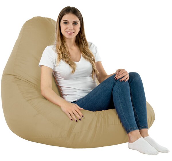 Sedací vak DROP XXL béžový OUTDOOR