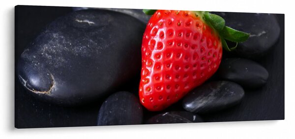 Obraz - jahoda (120x50 cm)