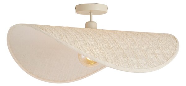 Moderné stropné svietidlo béžové 65 cm - Hat