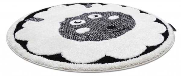 Koberec JOY Sheep krém / čierny