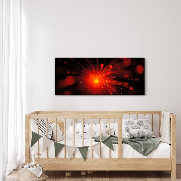 Obraz iskrenie abstrakcie (120x50 cm)