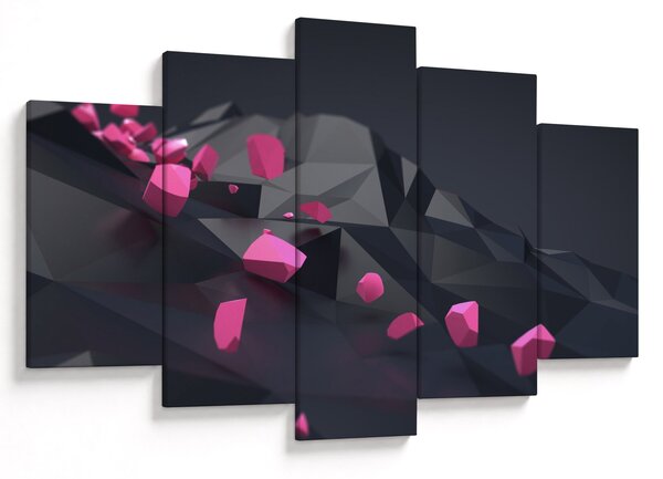 Obraz 3D abstrakcie (150x105 cm)