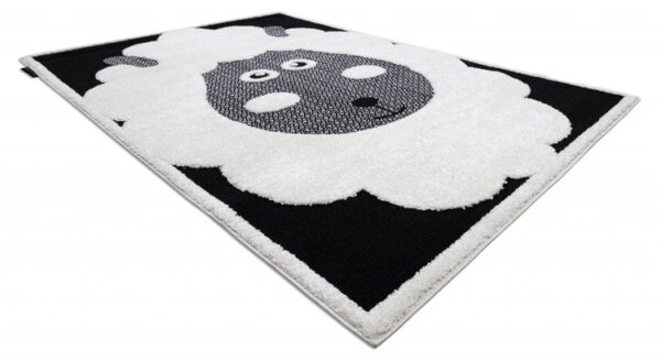 Koberec JOY Sheep krém / čierny