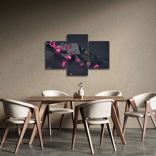 Obraz 3D abstrakcie (90x60 cm)