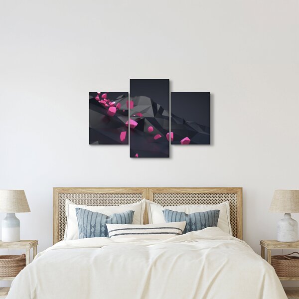 Obraz 3D abstrakcie (90x60 cm)