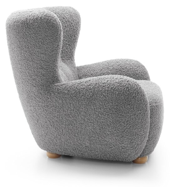 RELAXAČNÉ KRESLO PONCIO ROLF 06 SIVÁ