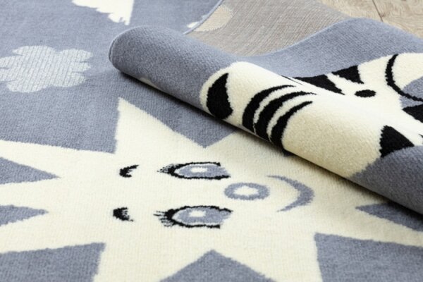 Koberec BCF FLASH Smile 3992 sivý