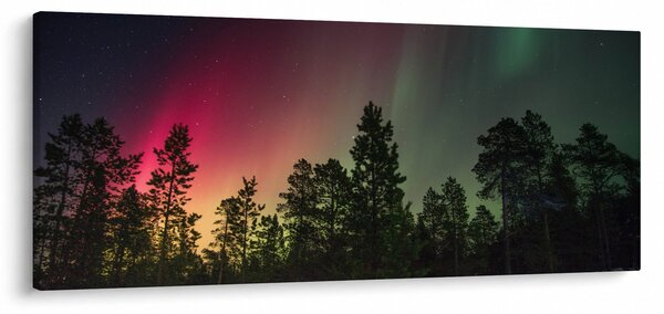 Obraz polárna žiara (120x50 cm)