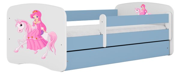 Detská posteľ PONNY s poníkom Farba: Biela, Rozmer: 140 × 70 cm