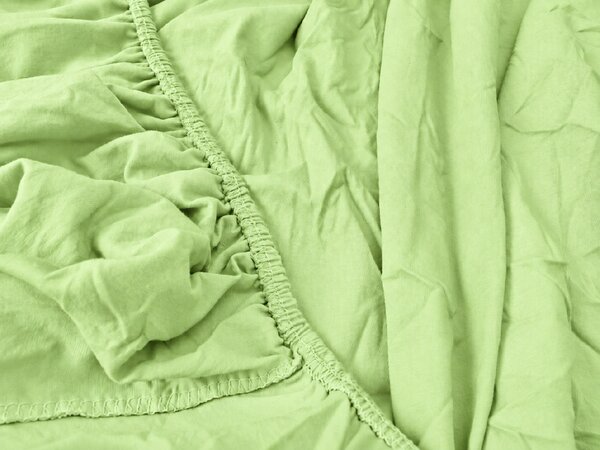 Jersey plachta EXCLUSIVE svetlozelená 90 x 200 cm