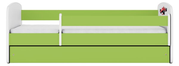 Detská posteľ FORMULA s pretekárskym autom Farba: Biela, Rozmer: 140 × 70 cm