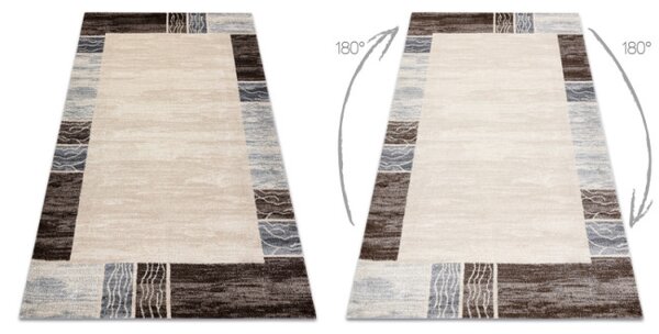 Koberec SOFT 6460 T70 13 biely / krém