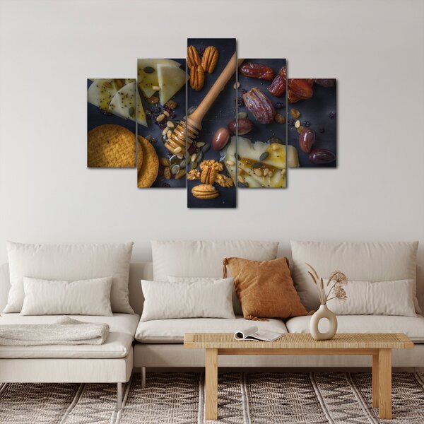 Obraz so sušeným ovocím (150x105 cm)