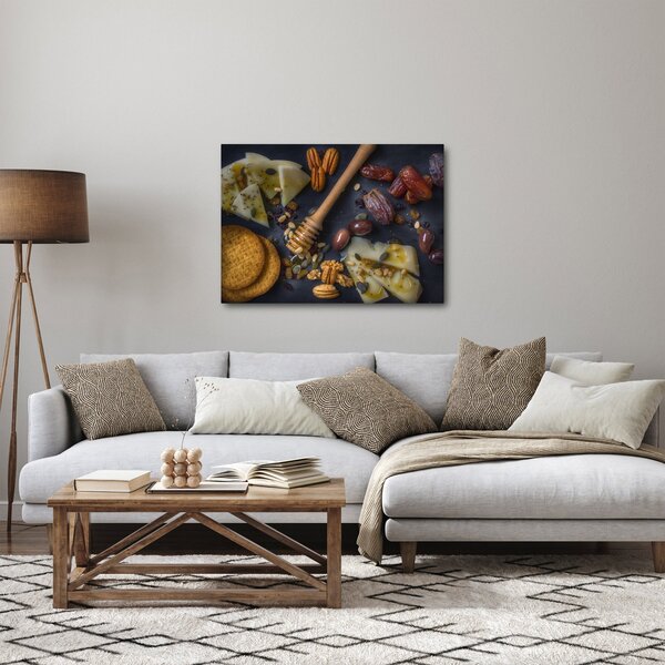 Obraz so sušeným ovocím (70x50 cm)
