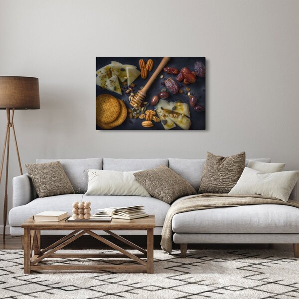 Obraz so sušeným ovocím (90x60 cm)